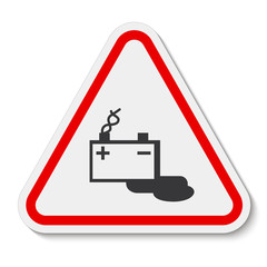 Battery Charging Symbol Sign Isolate On White Background,Vector Illustration EPS.10