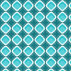 Moroccan quatrefoil pattern