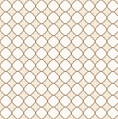 Moroccan quatrefoil pattern