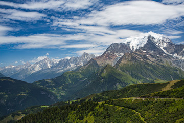 Fototapeta premium Paysage de montagne