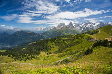 Panorama - Massif du Mont-Blanc