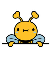 nette kleine biene gesicht liebe clipart design cool