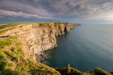 Fototapeta na wymiar Cliffs Of Moher on the West Coast of Ireland