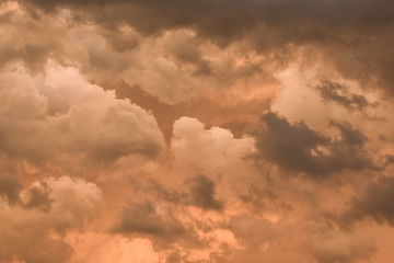 cielo rojo
