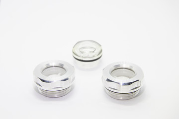 oil level sight glass to visually see how much oil,oil drain plug