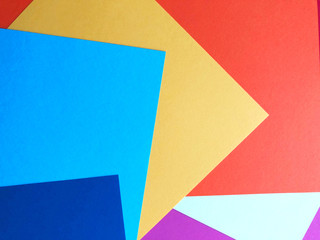 Multicolor background. Paper of different colors.