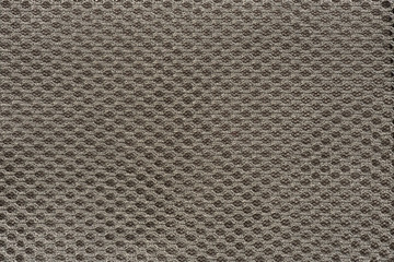 Gray silver athletic running shoe mesh macro texture background