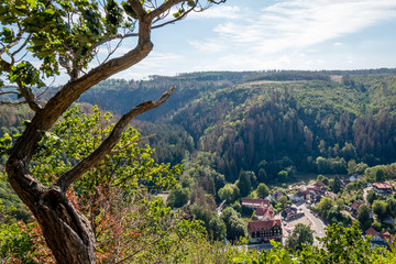 Wanderstrecke Treseburg, Bodetal, Thale  - Harz, Sachsen-Anhalt