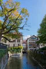 Fototapeta na wymiar Canal in Annecy