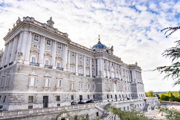 Royal Palace in Madrid, Spain 
