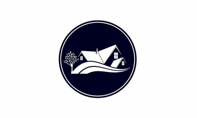 House silhouette logo