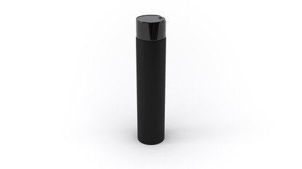3D Cosmetics Bottle | Black