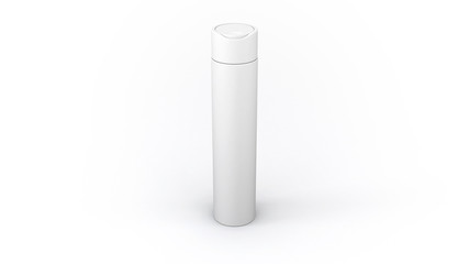 3D Cosmetics Bottle | Matt White