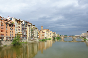 Fototapeta na wymiar The Florence's bridge | Italy