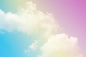 Pastel sky wallpaper, abstract background with clouds and sun., cloud subtle background with a pastel color.