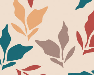 Fototapeta premium Retro Flowers 