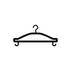 coat hanger  icon trendy flat design