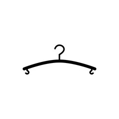 coat hanger  icon trendy flat design