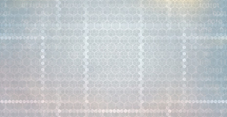 Fototapeta premium hexagonal grid design as modern creative backdrop 3d-illustration