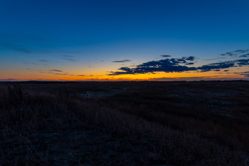 Obraz na płótnie Canvas Sunset in Saskatchewan