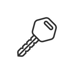 Key icon vector symbol illustration EPS 10