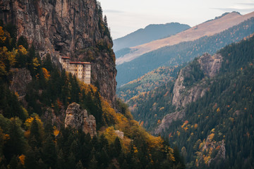 Sumela monastery at Trabzon, in Turkey