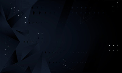 abstract black  background with texture  shapes in fun geometric pattern, in modern design