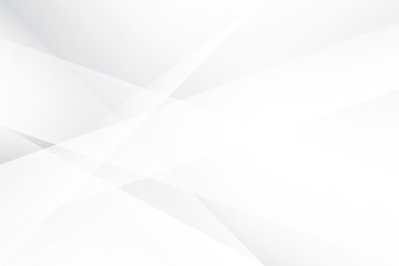 Abstract geometric white and gray color background. Vector, illustration.	