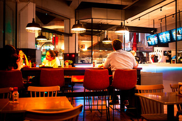 interior of restaurant