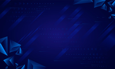 abstract  blue background with texture triangles   shapes in fun geometric pattern, in modern design