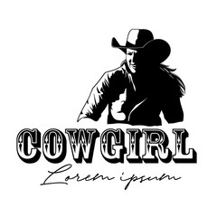 cowgirl with hat