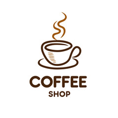 Coffee cup  best for restaurant or coffee shop logo vector illustration