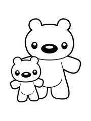 brüder 2 kleine liebe grizzly braunbär große nase