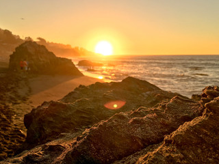 atardecer