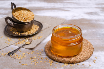 Unrefined linseed oil