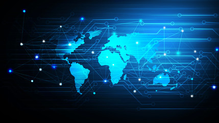 business concept. global internet work