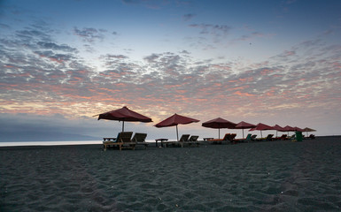 Beautiful Morning With Clear Sky And Amazing Sunrise