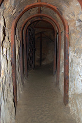 Cave monastery of St. Antony in historical Russian town Chernigov,Ukraine