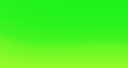 Green yellow pop art background abstract vector comics style blank layout template with clouds beams and isolated dots pattern. For sale banner for your designe 1960s. with copy space eps10