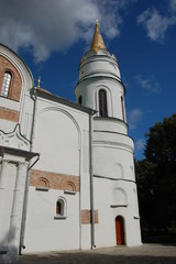 Russian orthodox cathedral in historical Russian town of Chernigov, Ukraine. XII century