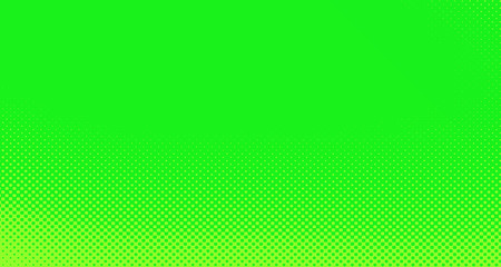 Green yellow pop art background abstract vector comics style blank layout template with clouds beams and isolated dots pattern. For sale banner for your designe 1960s. with copy space eps10