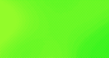 Green yellow pop art background abstract vector comics style blank layout template with clouds beams and isolated dots pattern. For sale banner for your designe 1960s. with copy space eps10