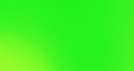 Green yellow pop art background abstract vector comics style blank layout template with clouds beams and isolated dots pattern. For sale banner for your designe 1960s. with copy space eps10