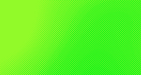 Green yellow pop art background abstract vector comics style blank layout template with clouds beams and isolated dots pattern. For sale banner for your designe 1960s. with copy space eps10