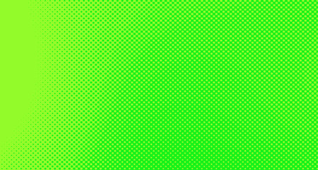 Green yellow pop art background abstract vector comics style blank layout template with clouds beams and isolated dots pattern. For sale banner for your designe 1960s. with copy space eps10