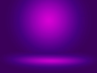 Blue and purple background. Elegant and beautiful studio background.