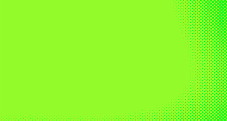 Green yellow pop art background abstract vector comics style blank layout template with clouds beams and isolated dots pattern. For sale banner for your designe 1960s. with copy space eps10