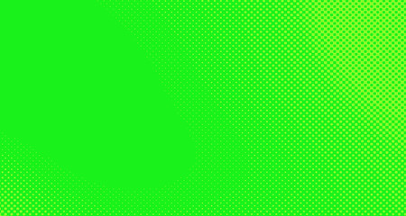 Green yellow pop art background abstract vector comics style blank layout template with clouds beams and isolated dots pattern. For sale banner for your designe 1960s. with copy space eps10