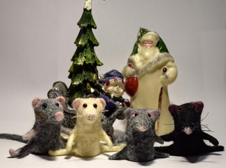  New Year's mouse - a symbol of the coming year