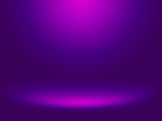 Fototapeta premium Blue and purple background. Elegant and beautiful studio background.